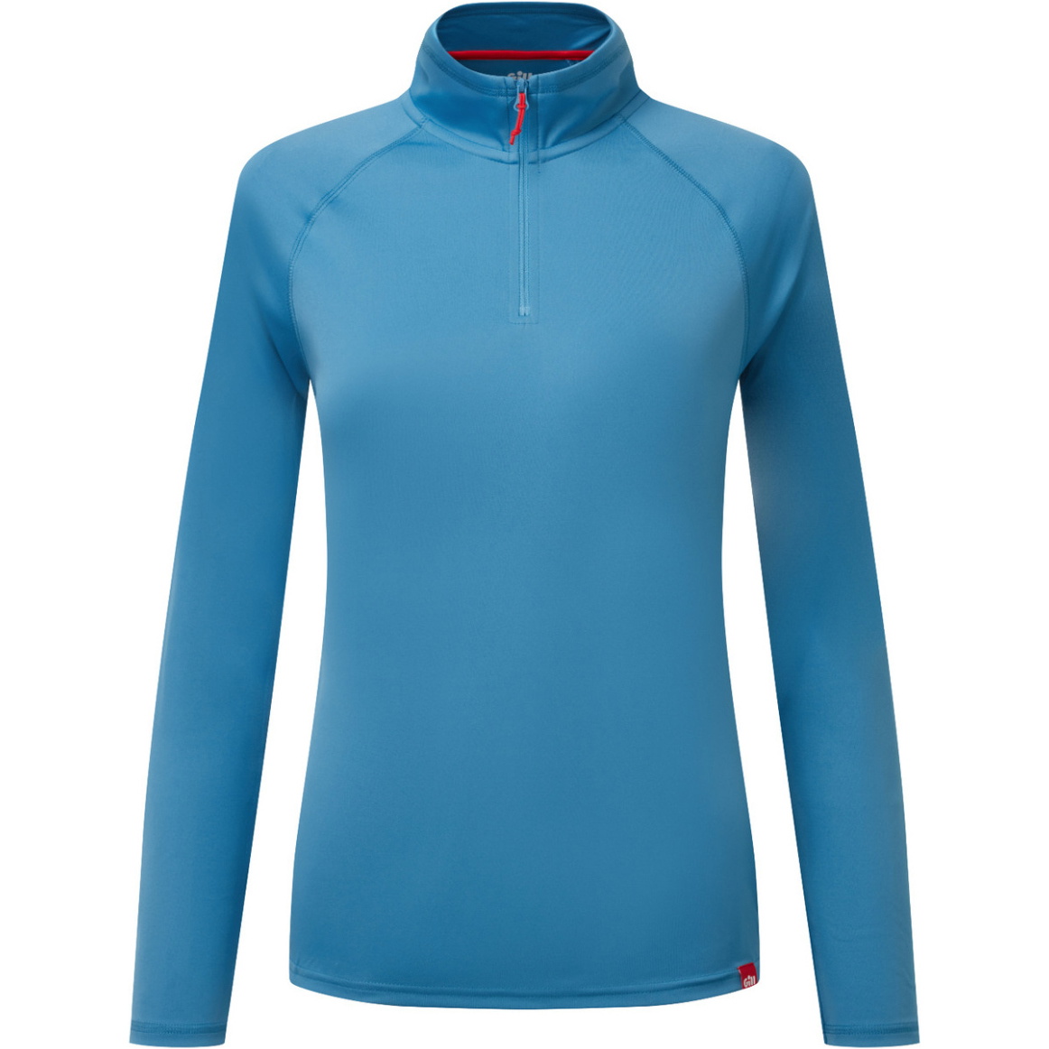 2026 Gill Womens UV Tec Long Sleeve Zip Tee UV009W - Seascape